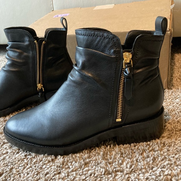 Cole Haan Slouch Shaft Ankle Boots - Picture 2 of 10